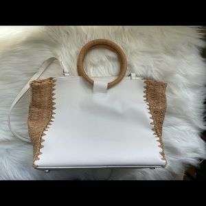 Zara white bag